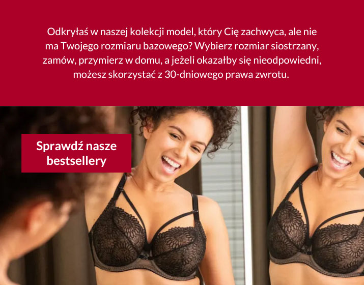 Zobacz kolekcję biustonoszy - BODYLOOK