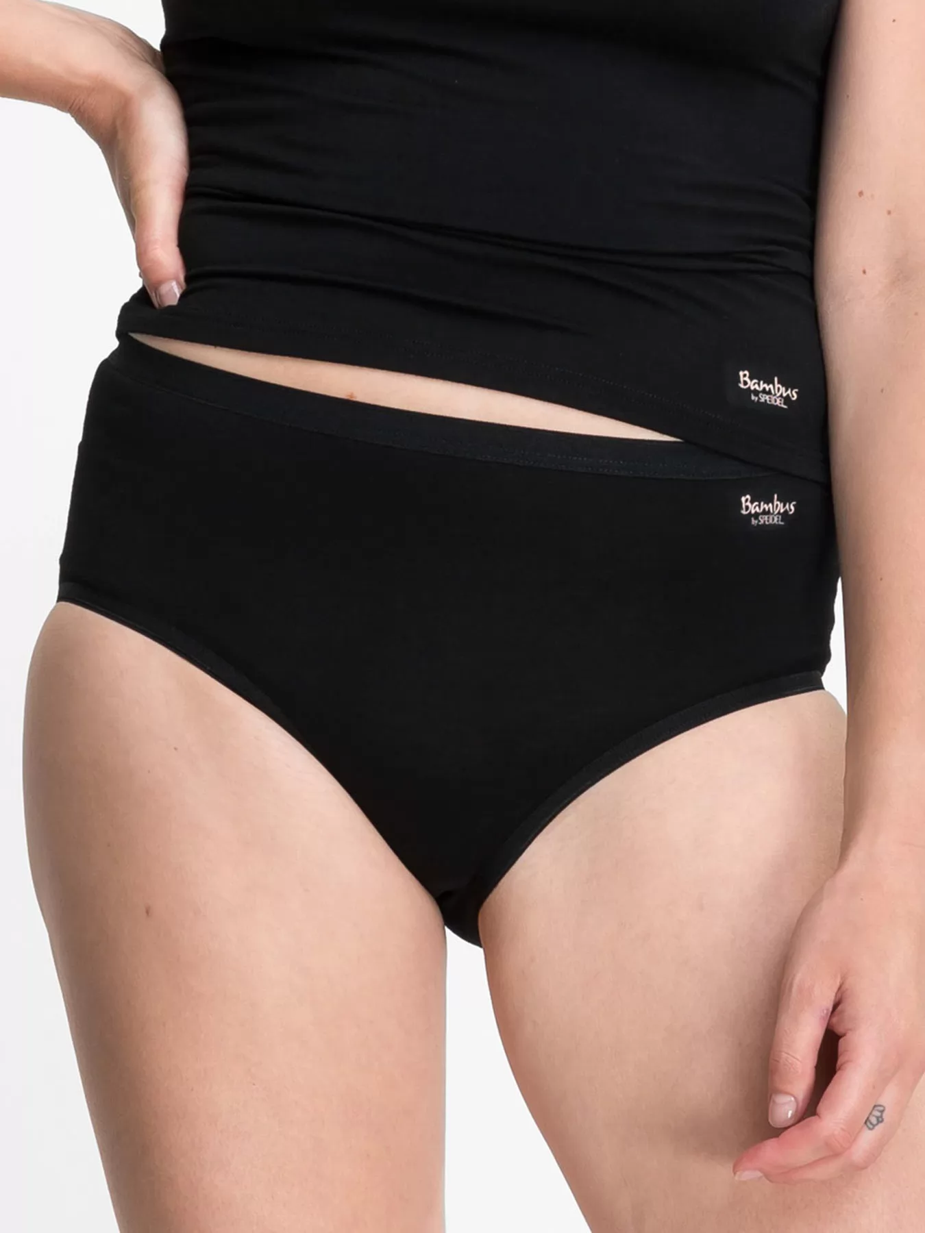 Czarny Figi Speidel Bambus 9701 - zdjęcie 1