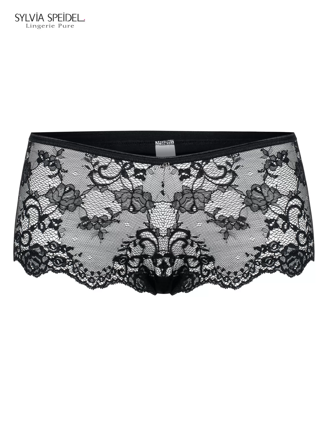 Biały, czarny Bokserki Sylvia Speidel Saphira 50307 - zdjęcie 1