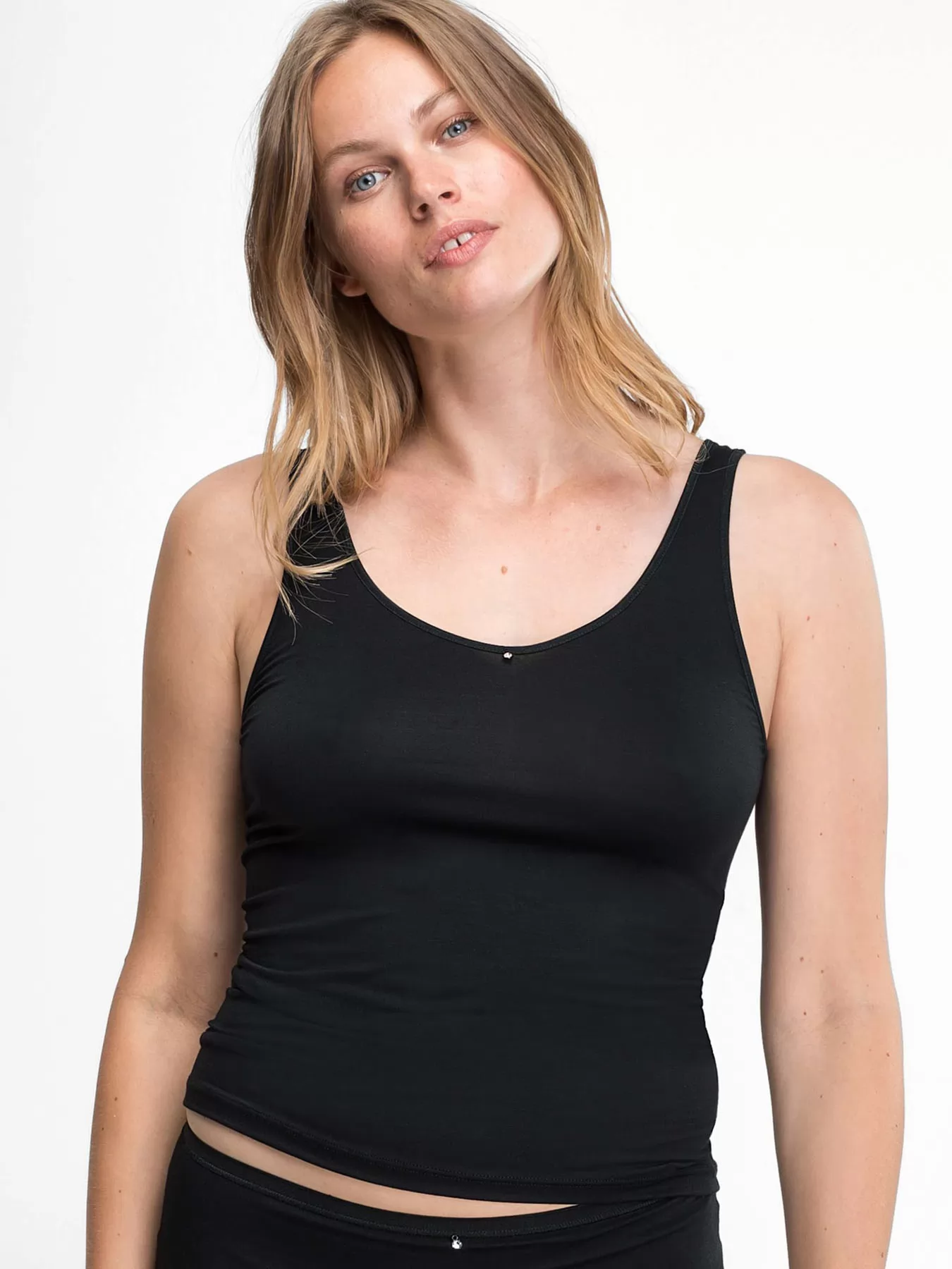 Czarny Koszulka damska Speidel Sensuelle 3603 - zdjęcie 1