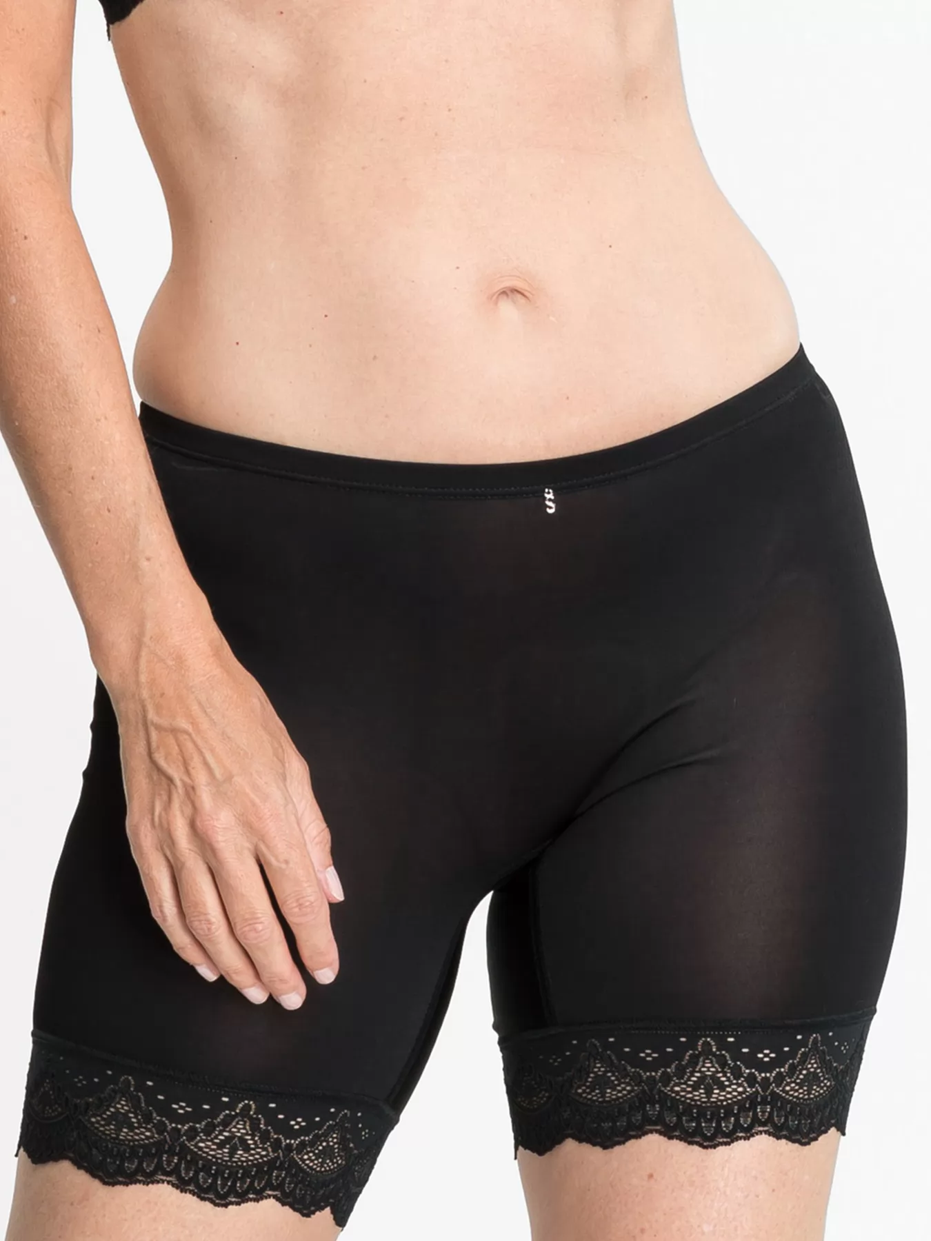 Czarny Figi z nogawkami Sylvia Speidel Stella 50192 - zdjęcie 1