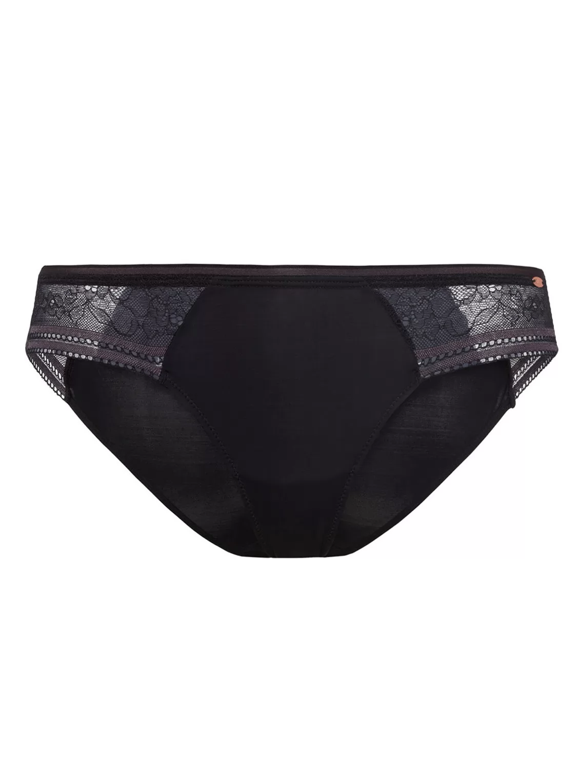 Czarny Figi Skiny Inspire Lace 082270 - zdjęcie 1