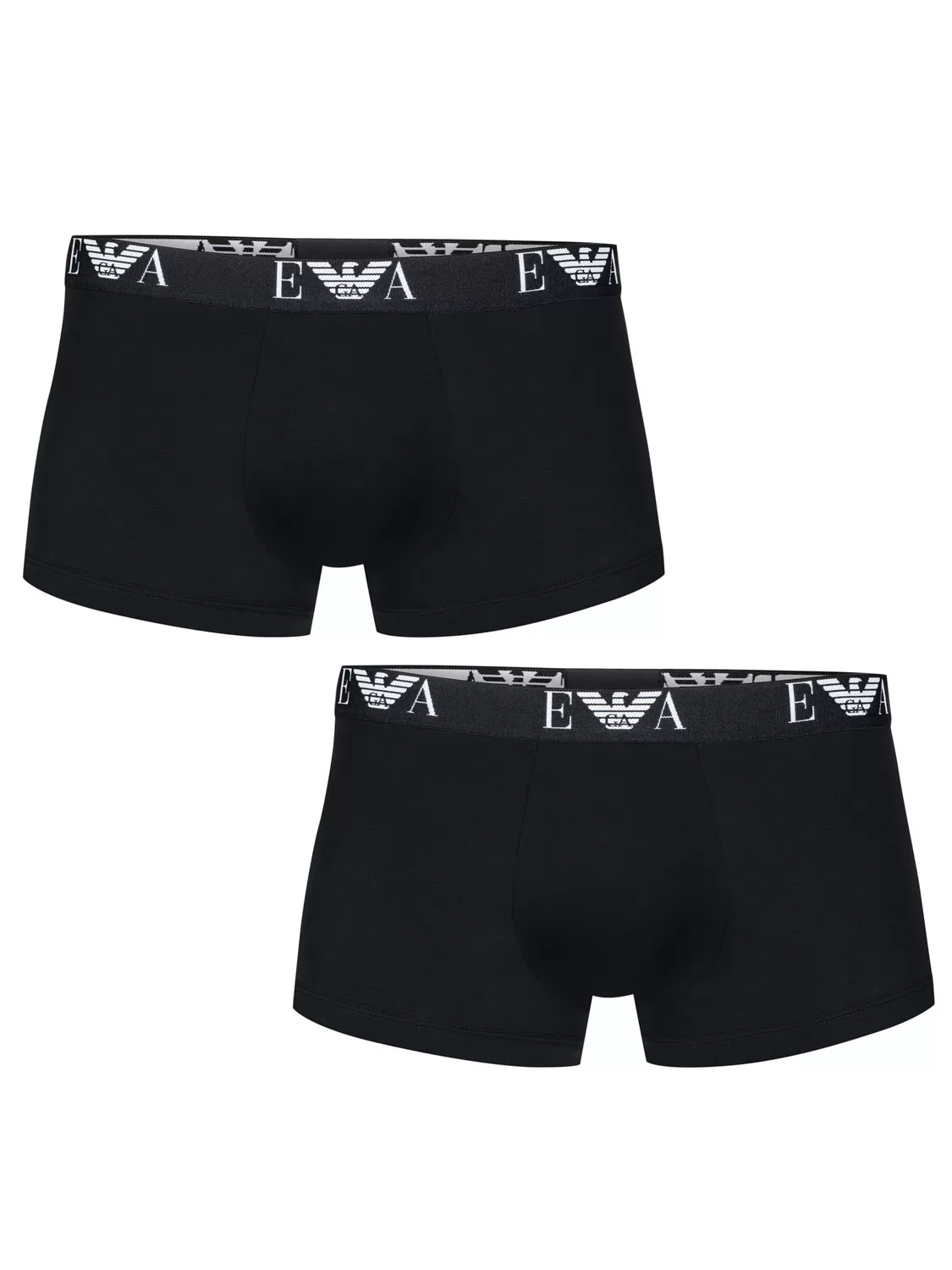 Czarny Bokserki męskie 2PACK Emporio Armani 111210CC715 - zdjęcie 1