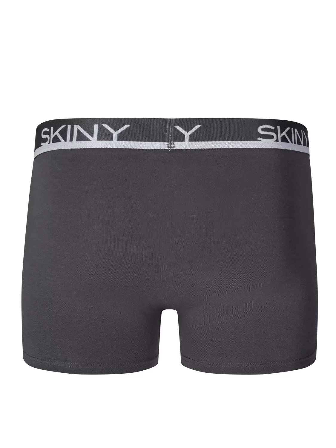 Czarny, granatowy, szary Bokserki męskie 3PACK Skiny Basic 086840 - zdjęcie 10