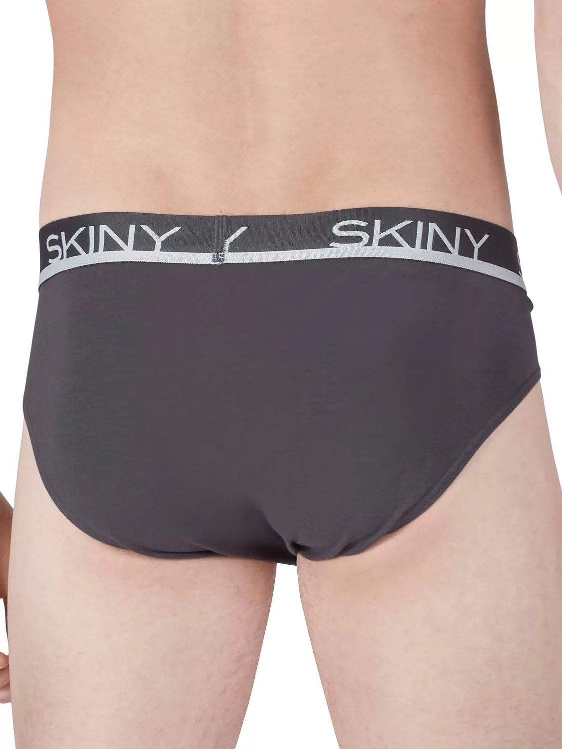 Czarny, granatowy, szary Slipy męskie 3PACK Skiny Basic 086839 - zdjęcie 5