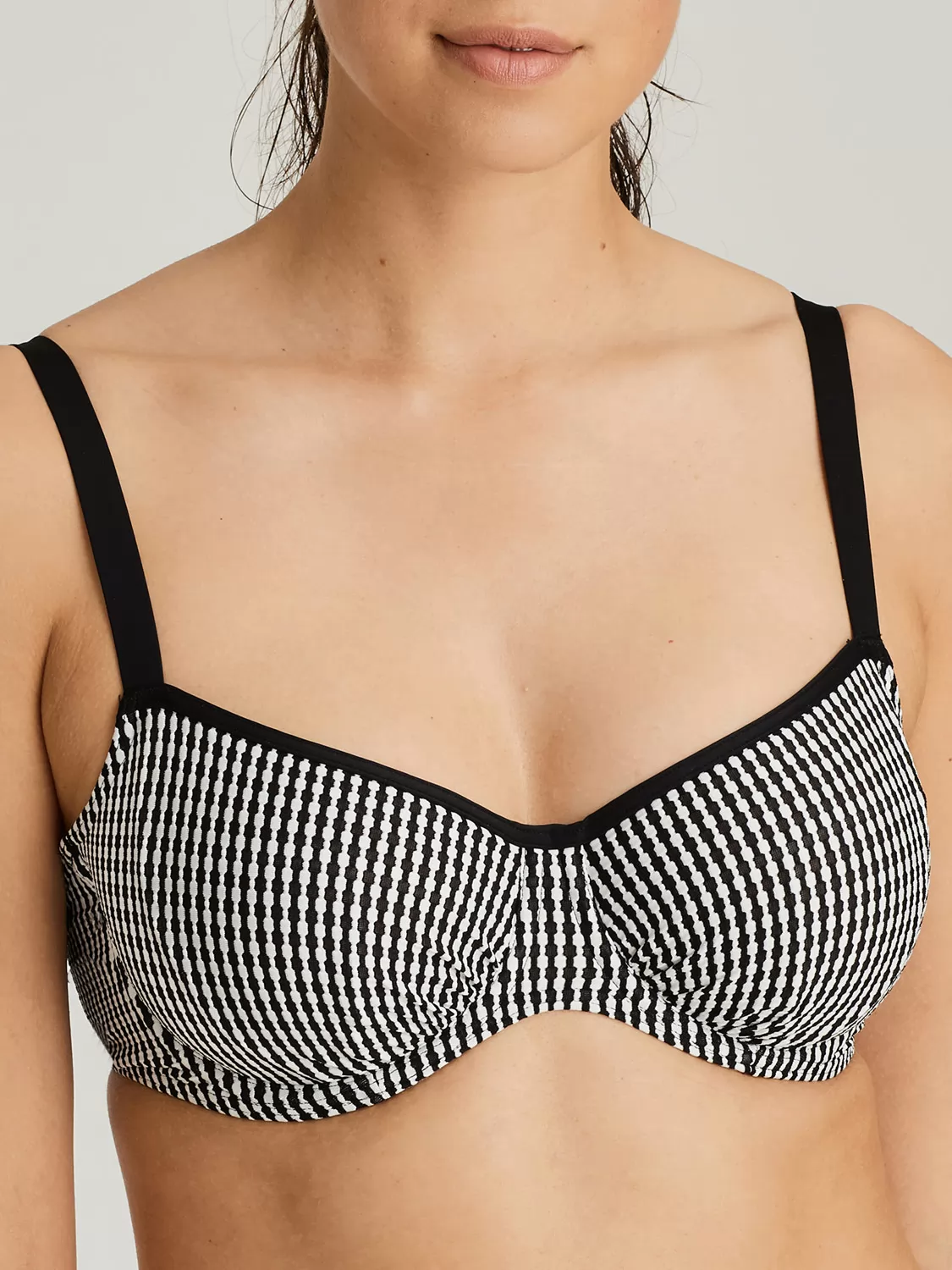 Biały, czarny Kostium kąpielowy PrimaDonna Atlas 4006711 - zdjęcie 1