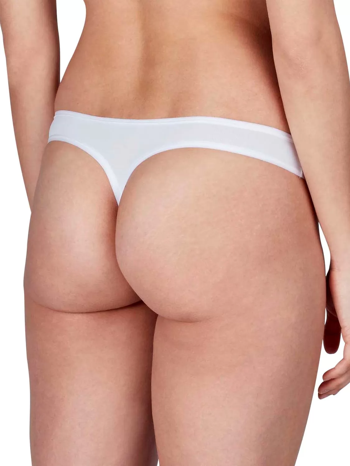 Biały Stringi Skiny 2PACK Advantage Micro 085721 - zdjęcie 3