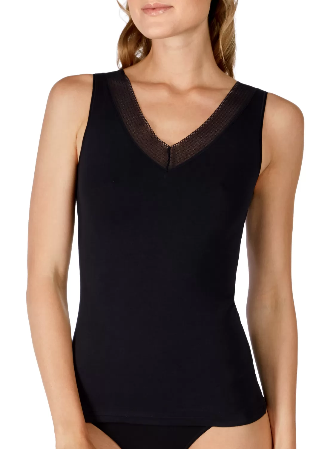 Czarny Koszulka damska Skiny Advantage Lace 083610 - zdjęcie 1