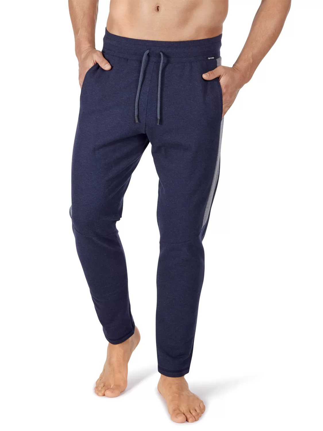 Granatowy Spodnie męskie Skiny Sloungewear 086833 - zdjęcie 1