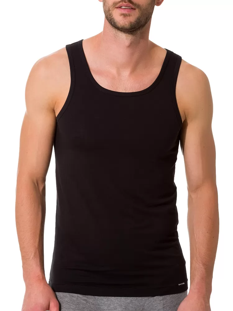 Czarny Koszulka męska Skiny Option Modal 086762 - zdjęcie 1