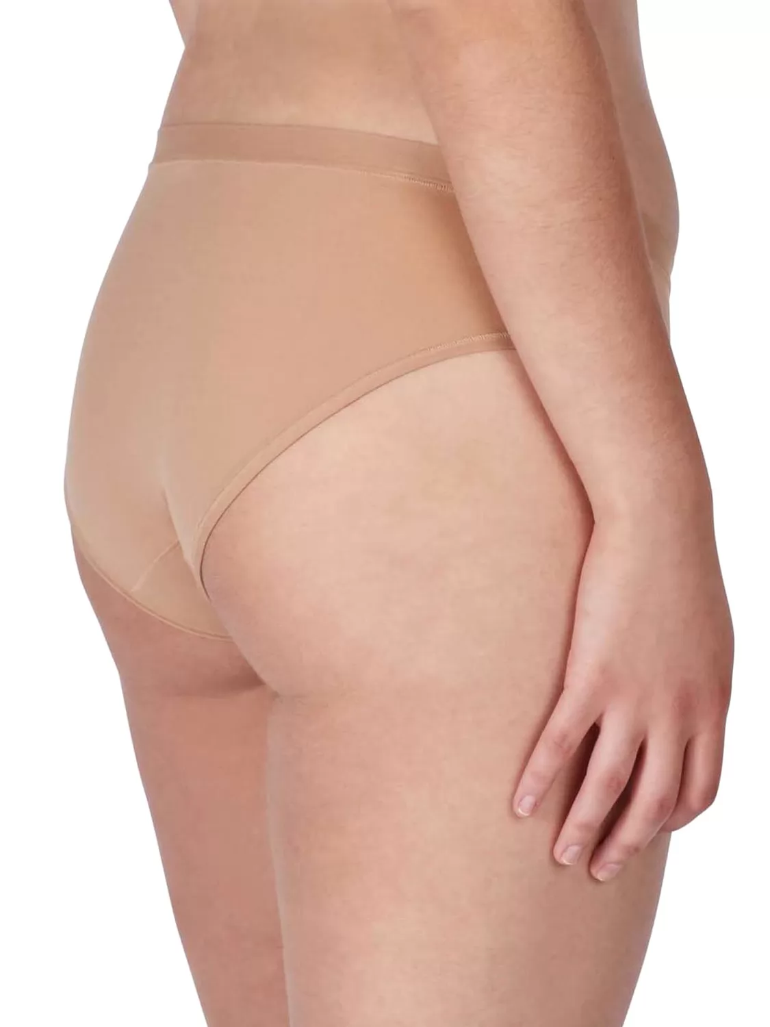 Brązowy Figi 2PACK Skiny Pure Nudity 080078 - zdjęcie 3