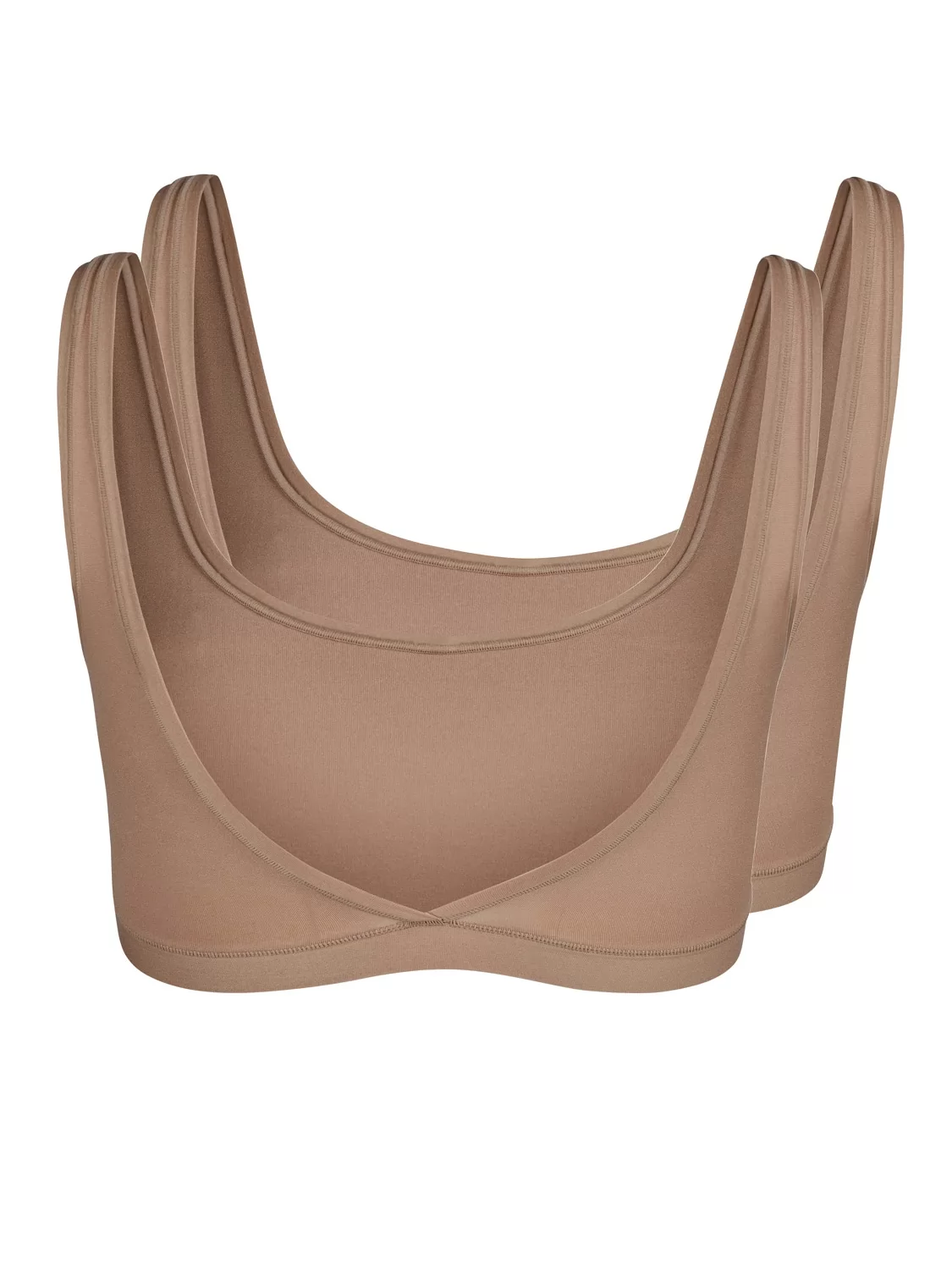 Brązowy Top damski 2PACK Skiny Pure Nudity 080076 - zdjęcie 5