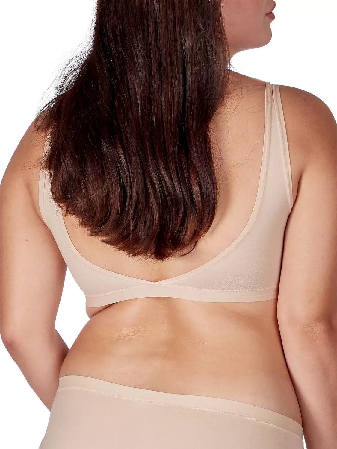 Beżowy Top damski 2PACK Skiny Pure Nudity 080076 - zdjęcie 3