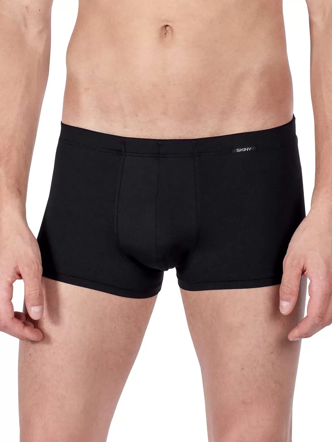 Czarno-biały, czarny Bokserki męskie 2PACK Skiny Power Line 086001 - zdjęcie 3