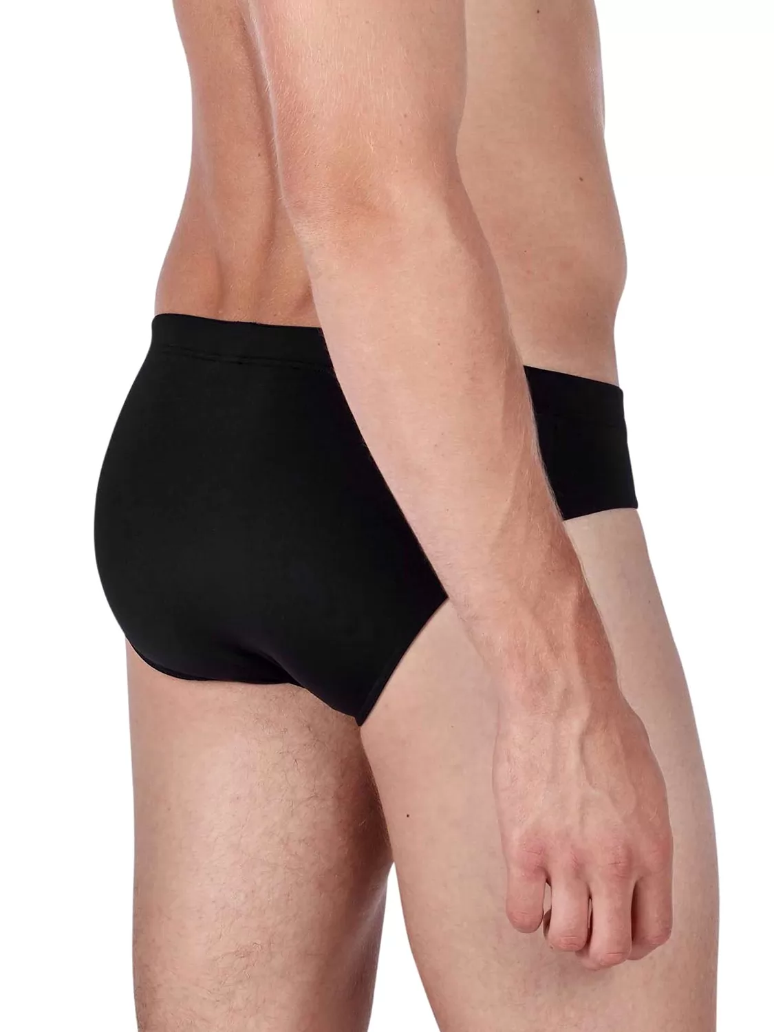 Czarno-biały, czarny Slipy męskie 2PACK Skiny Power Line 086773 - zdjęcie 5