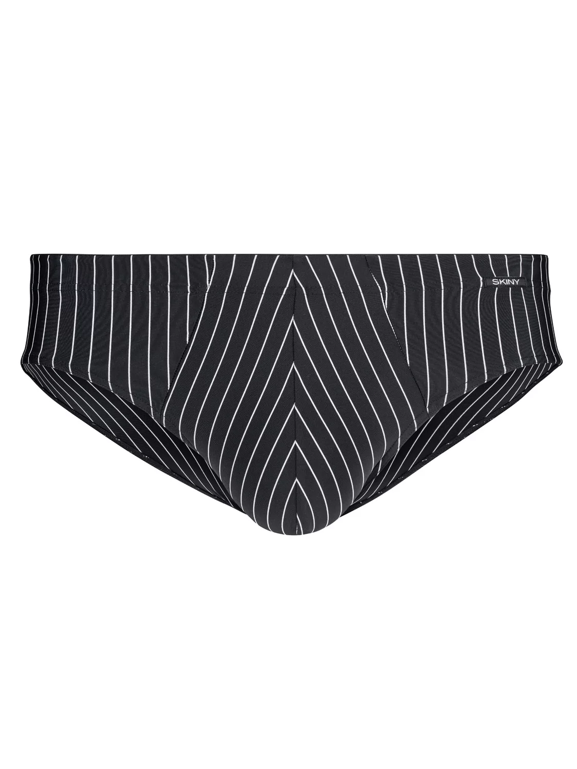 Czarno-biały, czarny Slipy męskie 2PACK Skiny Power Line 086773 - zdjęcie 7