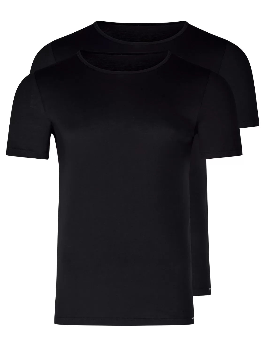 Czarny Podkoszulka męska 2PACK Skiny Shirt Collection 086912 - zdjęcie 2