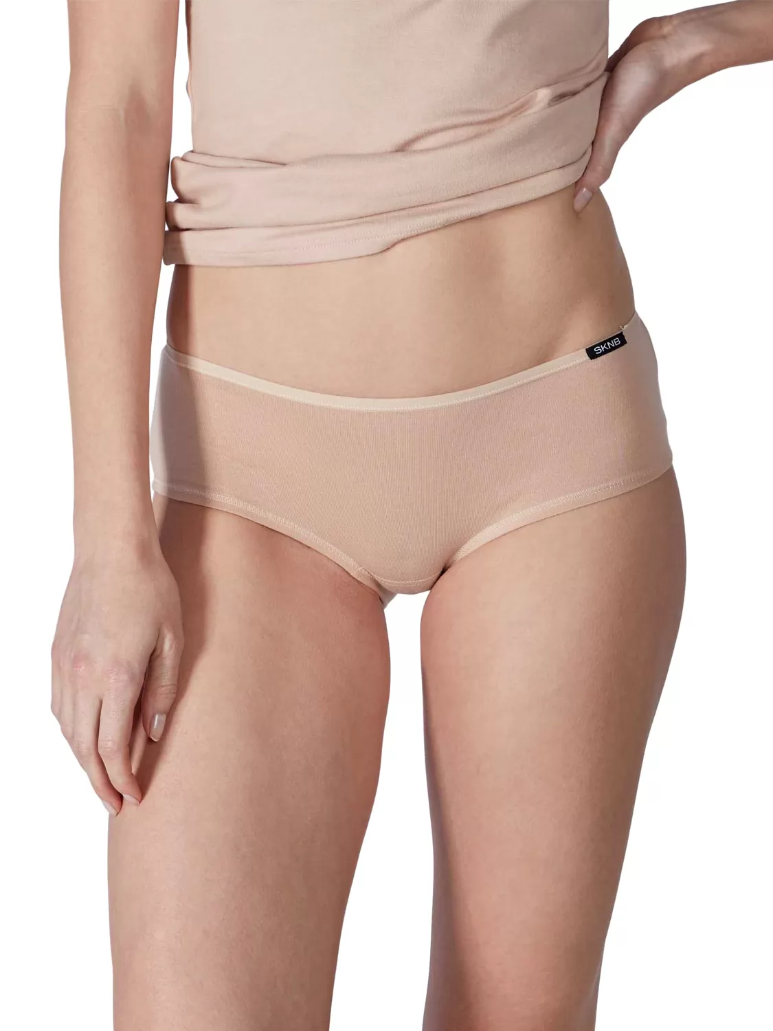 Beżowy, biały, czarny Figi 3PACK Skiny Advantage Cotton 084176 - zdjęcie 1