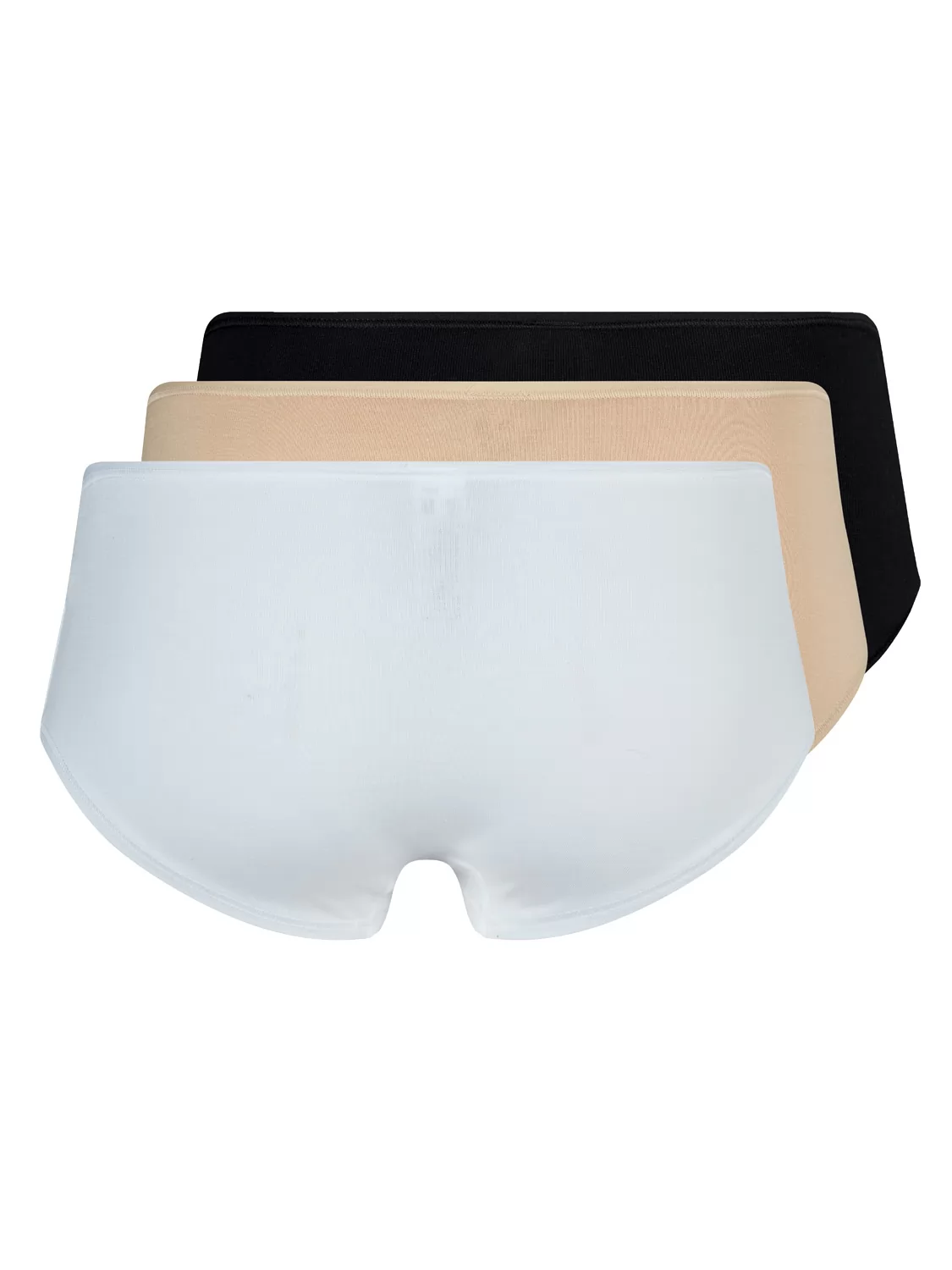 Beżowy, biały, czarny Figi 3PACK Skiny Advantage Cotton 084176 - zdjęcie 8