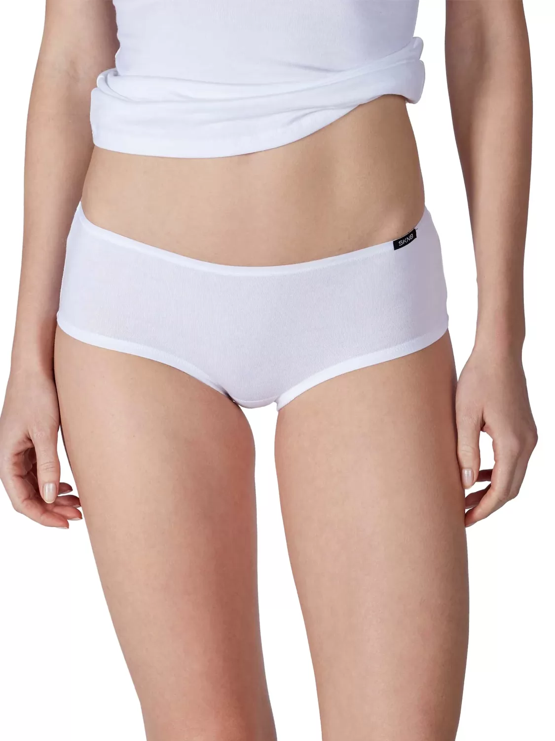 Beżowy, biały, czarny Figi 3PACK Skiny Advantage Cotton 084176 - zdjęcie 3