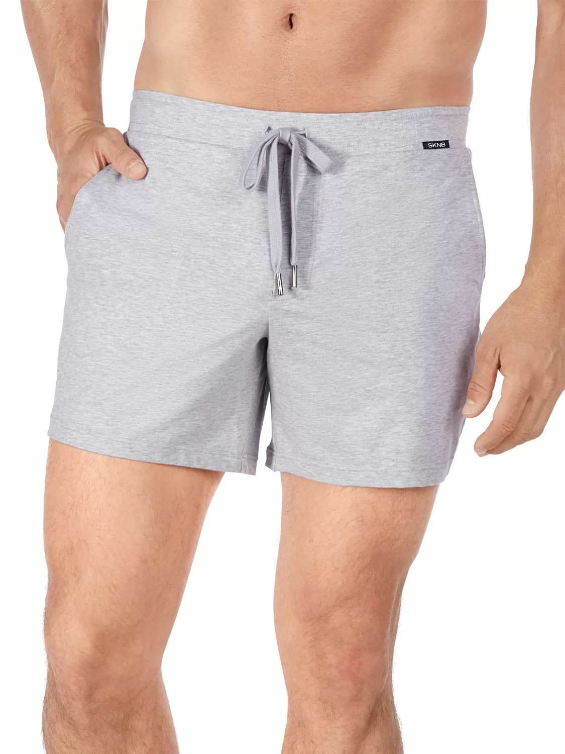 Szary Spodenki męskie Skiny Sloungewear 086808 - zdjęcie 1