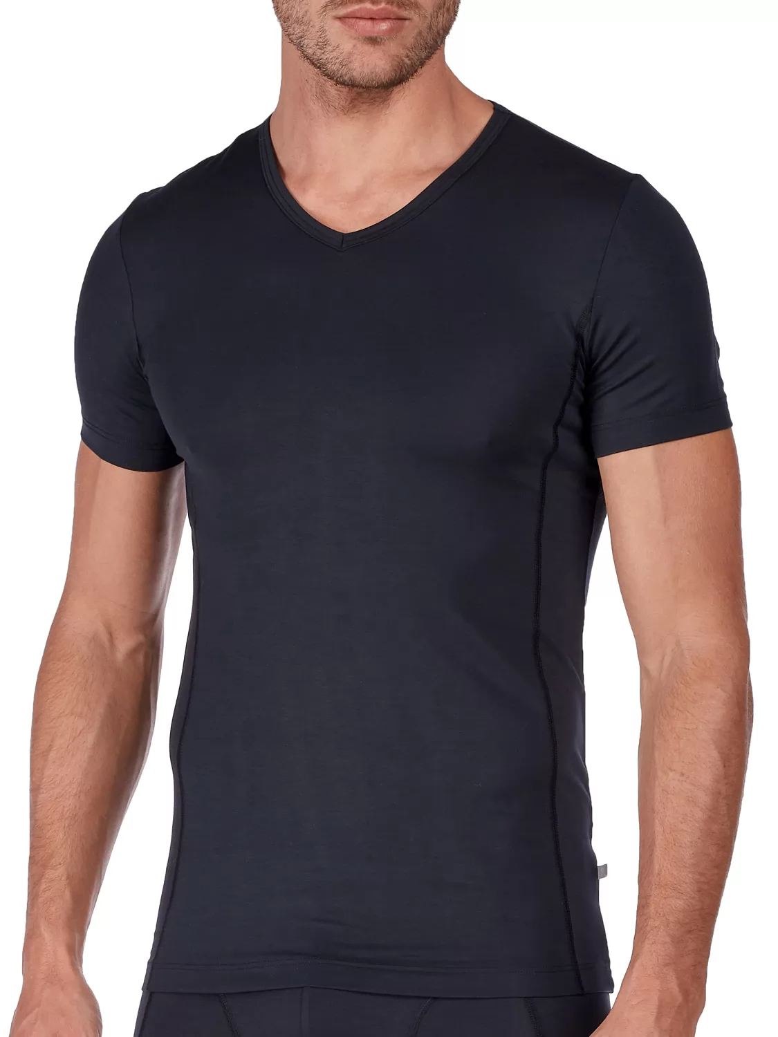 Czarny Koszulka męska Huber Tyson 112233 - zdjęcie 1