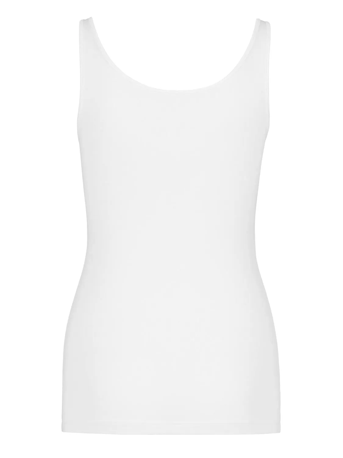 Biały Koszulka damska Huber Soft Comfort 016400 - zdjęcie 4