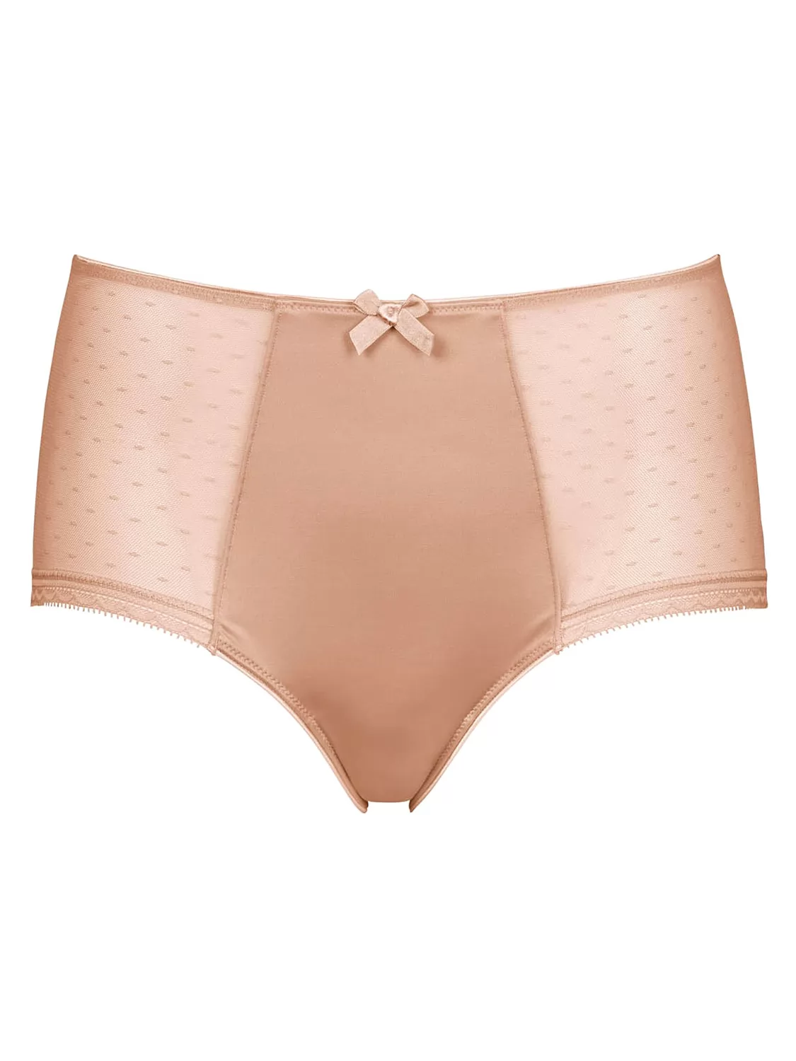 Beżowy Figi Huber Body Couture 016388 - zdjęcie 3