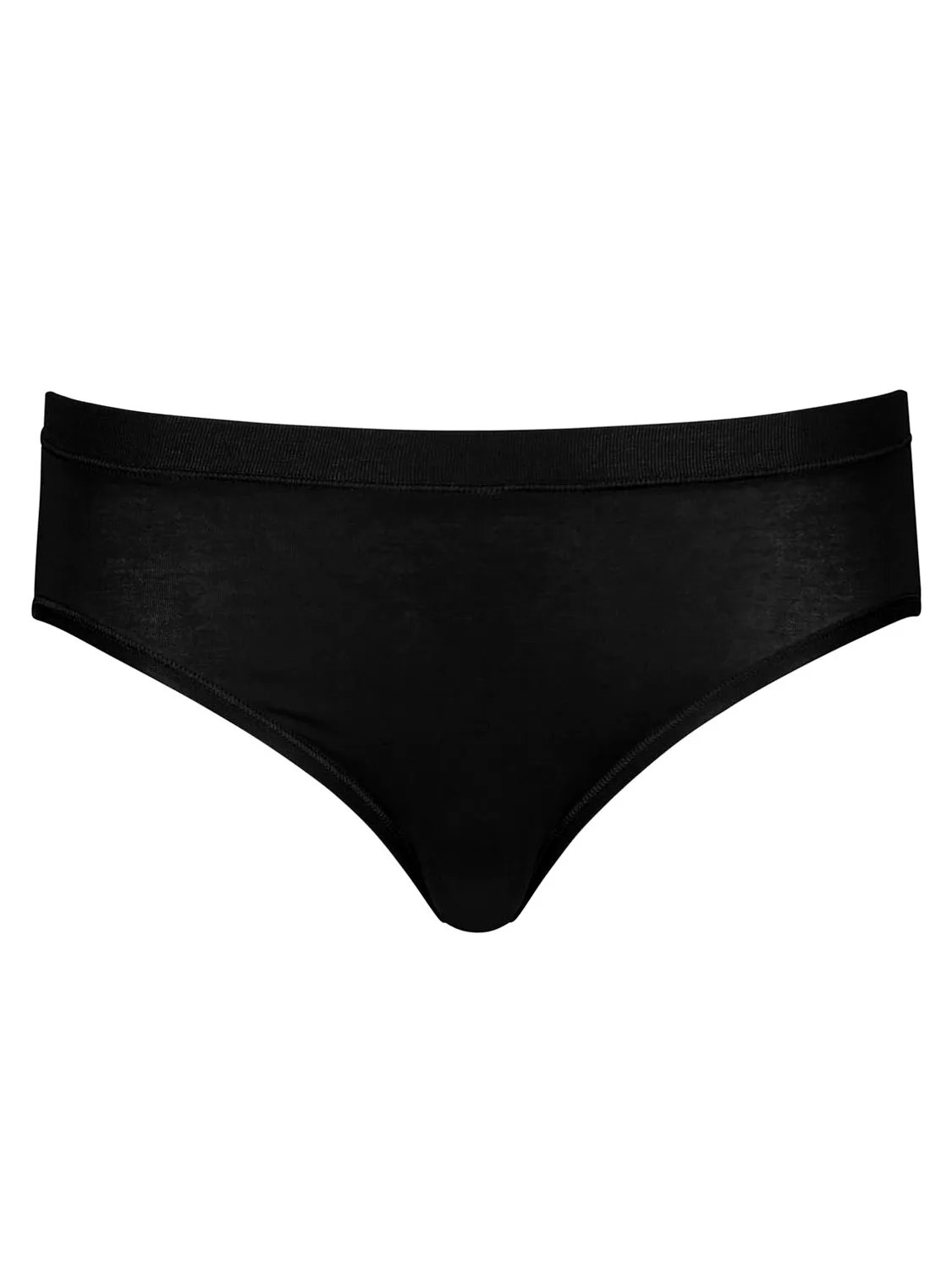 Czarny Figi Huber Soft Comfort 016403 - zdjęcie 3