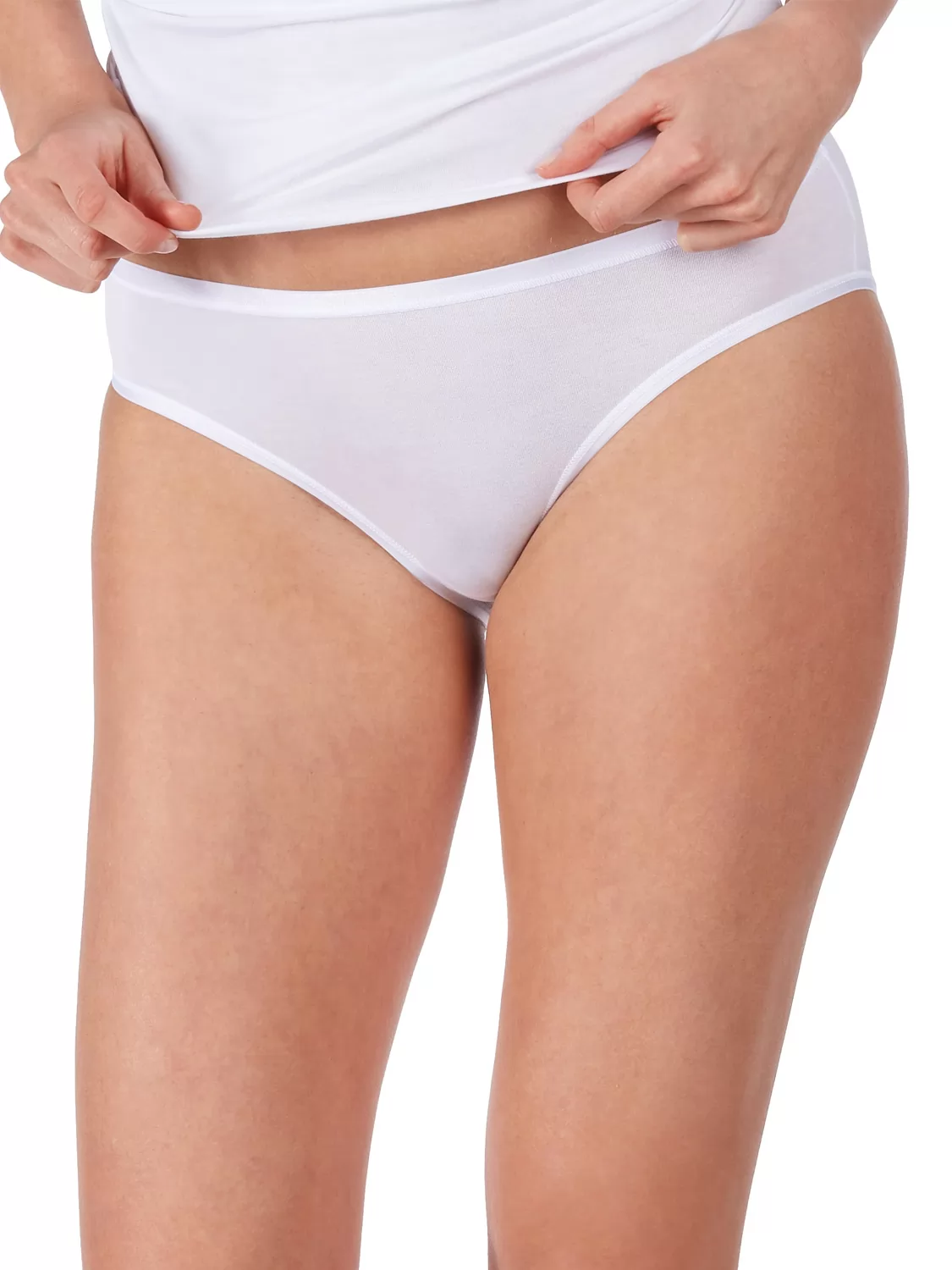 Biały Figi Huber Soft Comfort 016402 - zdjęcie 1