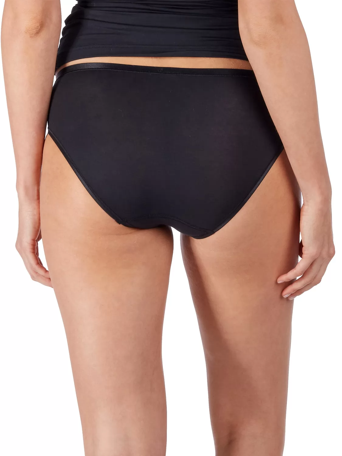 Czarny Figi Huber Soft Comfort 016402 - zdjęcie 2