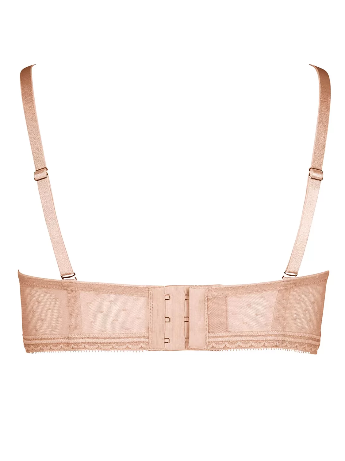 Beżowy Biustonosz z odpinanymi ramiączkami Huber Body Couture 016384 - zdjęcie 7