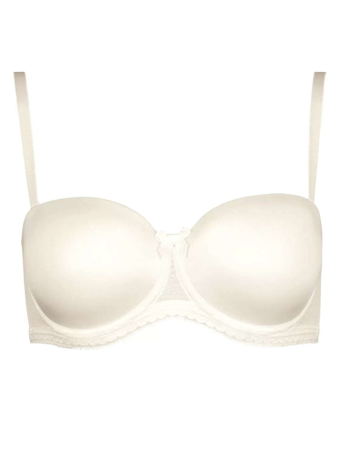 Kremowy Biustonosz z odpinanymi ramiączkami Huber Body Couture 016384 - zdjęcie 7