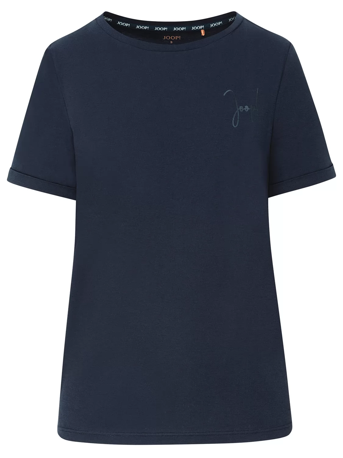 Granatowy Koszulka damska JOOP! Easy Leisure 642002 - zdjęcie 1