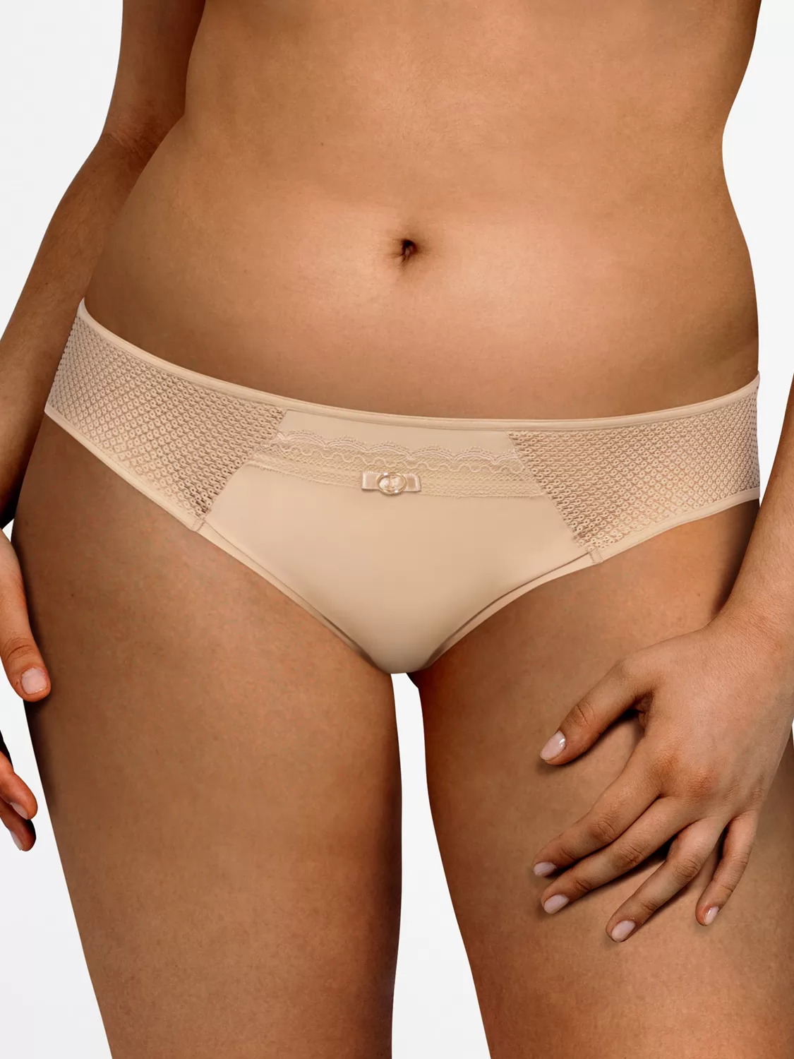 Beżowy Figi Chantelle Parisian Allure C22330 - zdjęcie 1