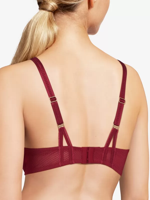 Czerwony Biustonosz push-up Chantelle Tailor C16F20 - zdjęcie 2