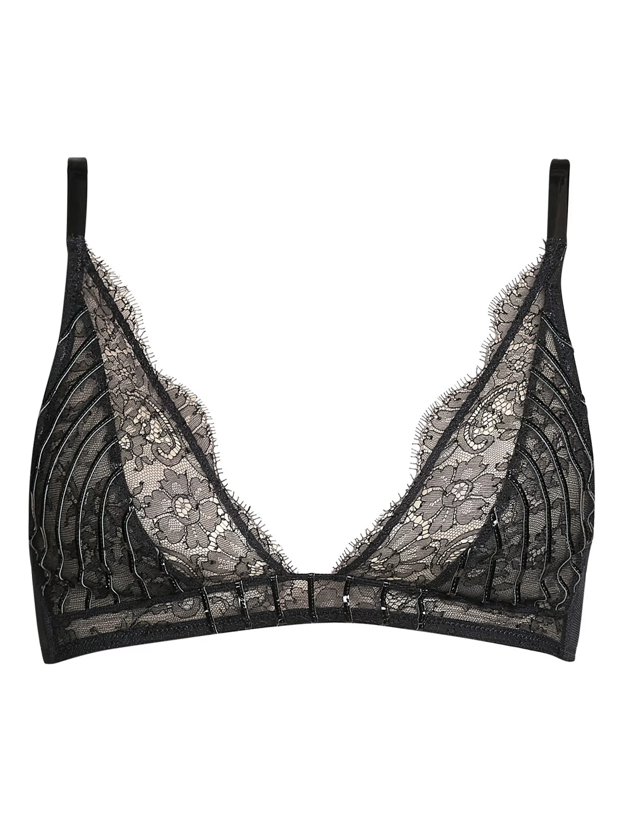 Czarny Biustonosz Andres Sarda Jaguar 3309719 - zdjęcie 6