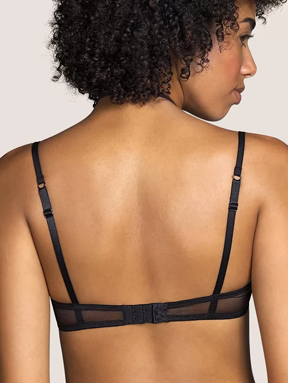 Czarny Biustonosz Andres Sarda Tiger 3309615 - zdjęcie 2