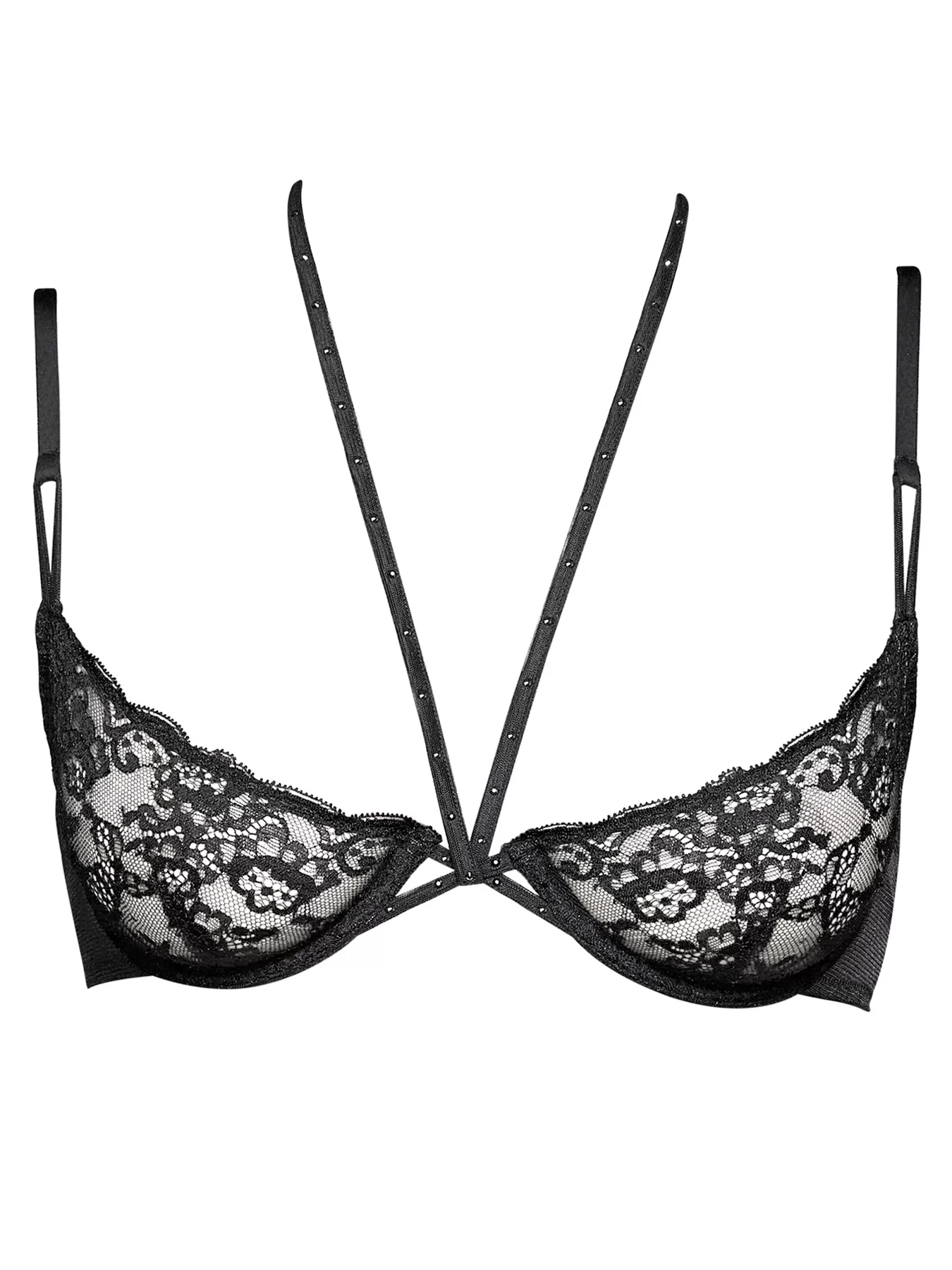 Czarny Biustonosz Andres Sarda Tiger 3309615 - zdjęcie 5