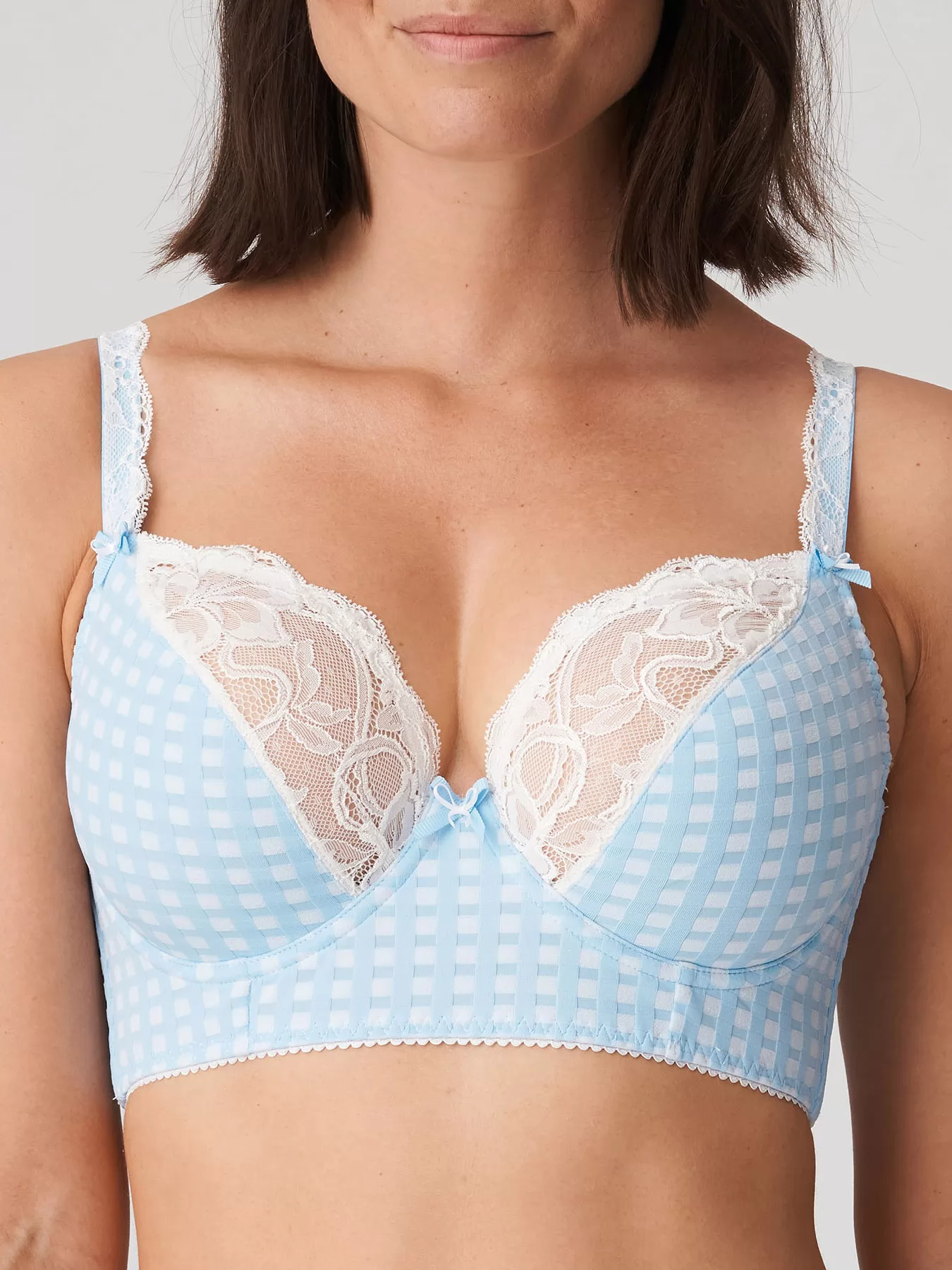 Biały, niebieski Biustonosz bralette PrimaDonna Madison 262126 - zdjęcie 1