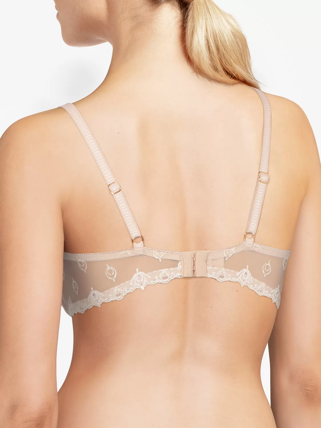 Beżowy Biustonosz balkonetka Chantelle Champs Elysees C26050 - zdjęcie 2