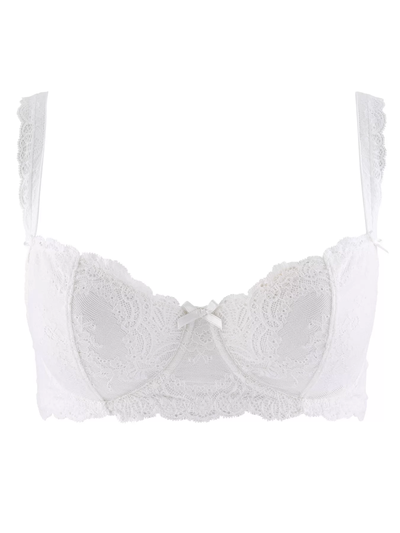 Kremowy Biustonosz balkonetka Aubade Danse des Sens OG14 - zdjęcie 4