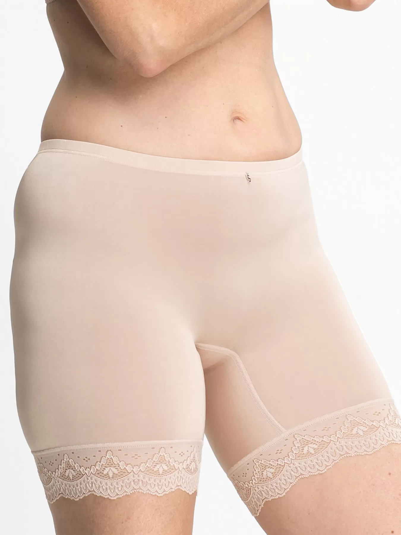 Beżowy Figi z nogawkami Sylvia Speidel Stella 50192 - zdjęcie 1