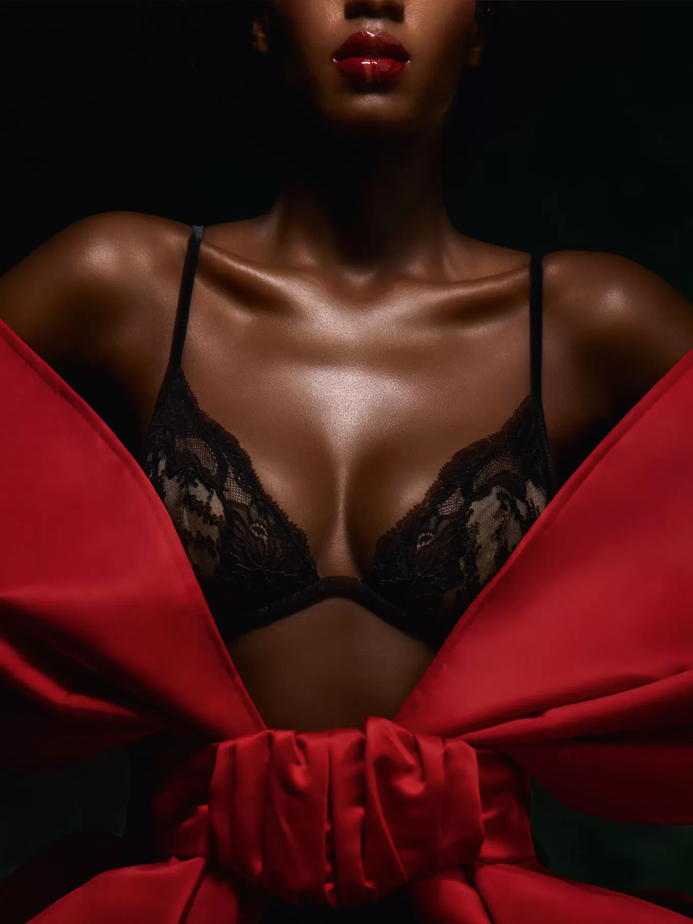 Czarny Biustonosz Andres Sarda Renata 3310313 - zdjęcie 5