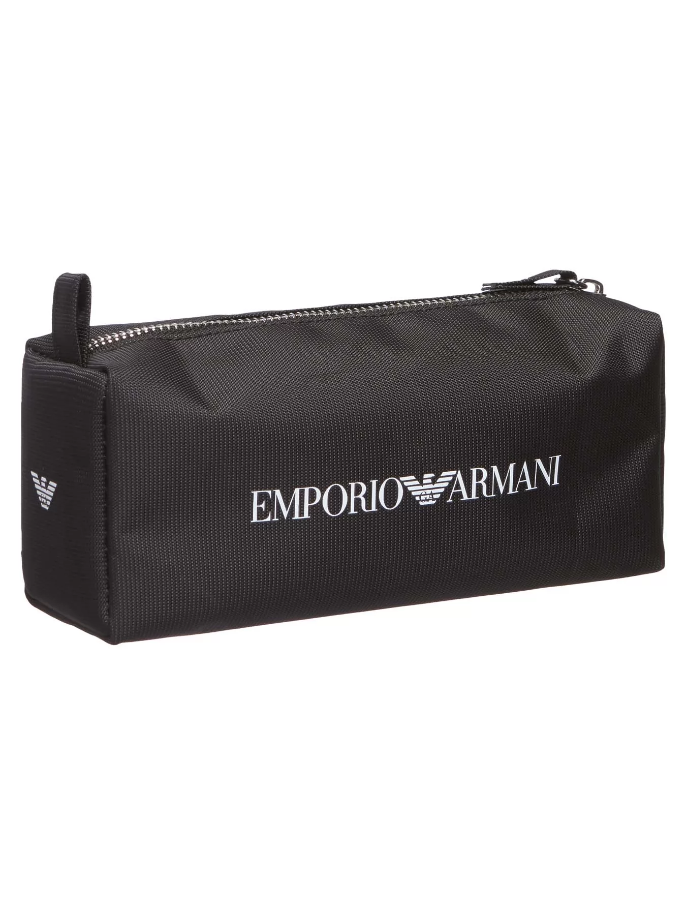 Czarny Koszulka męska Emporio Armani 1110351A597 - zdjęcie 4