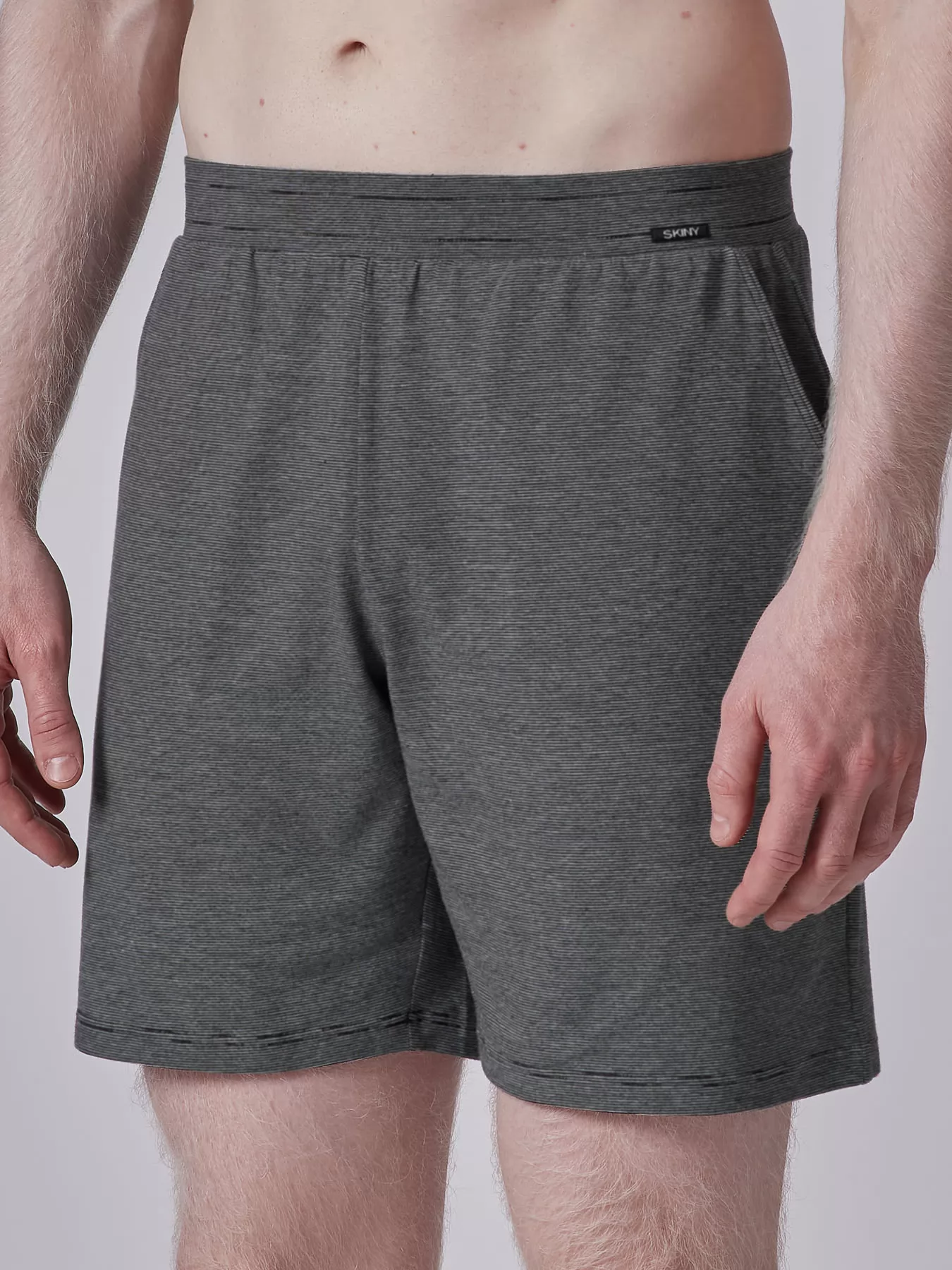 Szary Krótkie spodnie męskie Skiny Every Night 080512 - zdjęcie 1