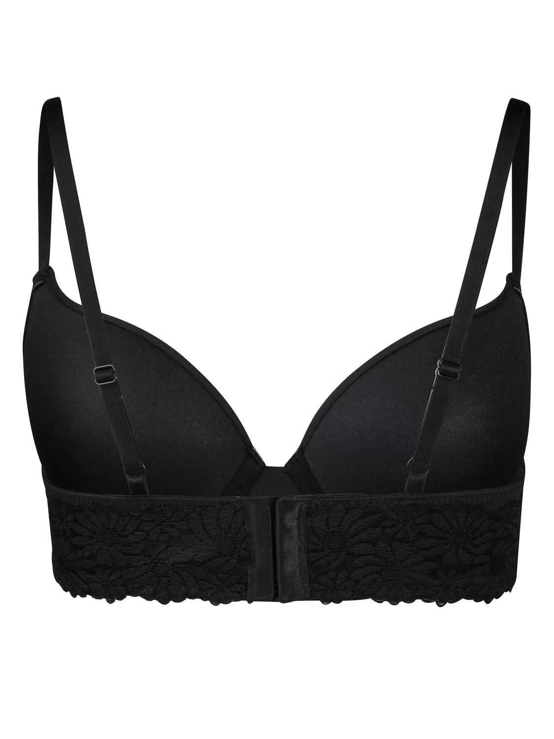 Czarny Biustonosz Skiny Every Day in Cotton Lace Multipack 080600 - zdjęcie 2