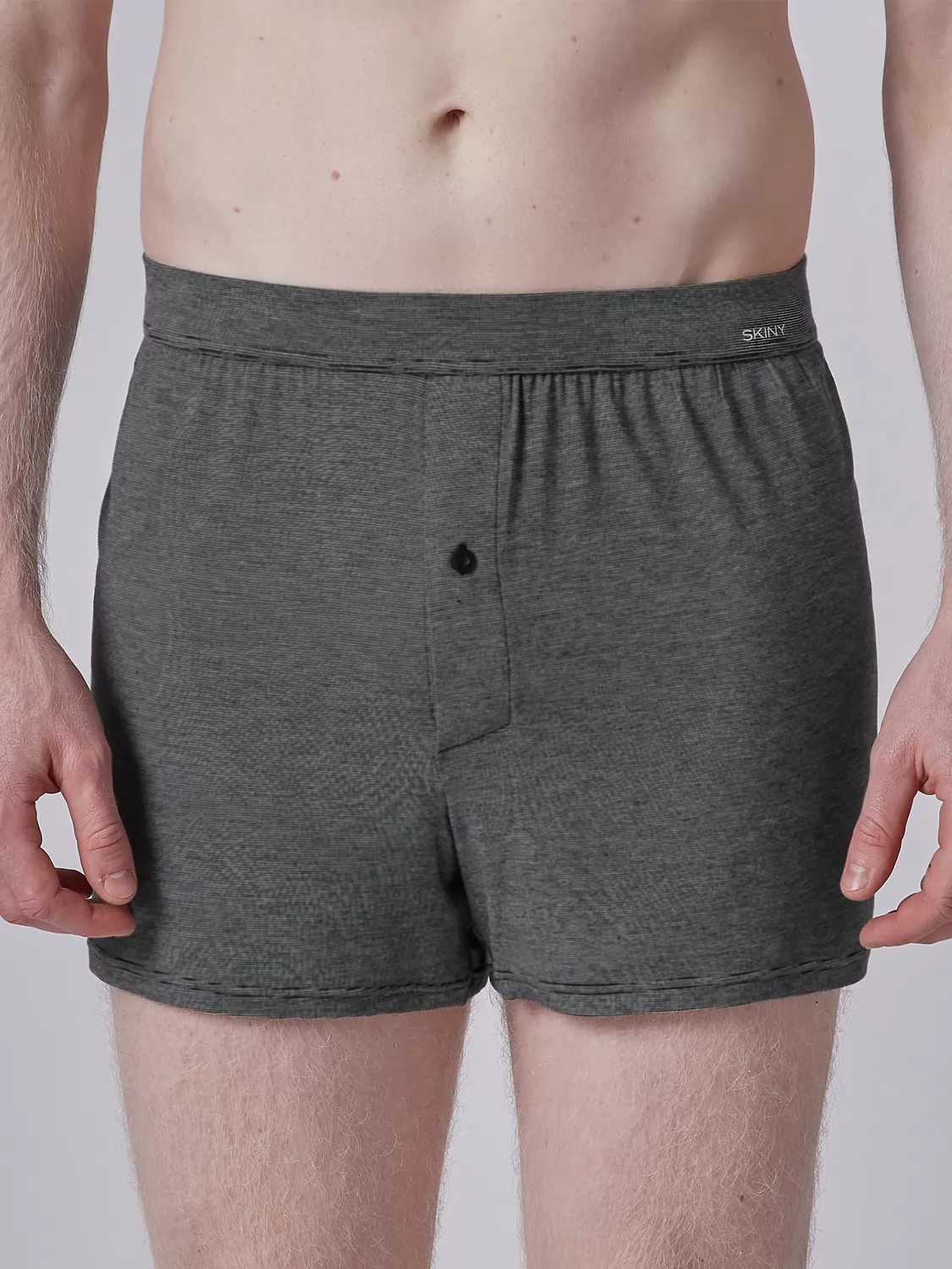 Szary Bokserki męskie Skiny Every Day in Cooling Deluxe 080413 - zdjęcie 1