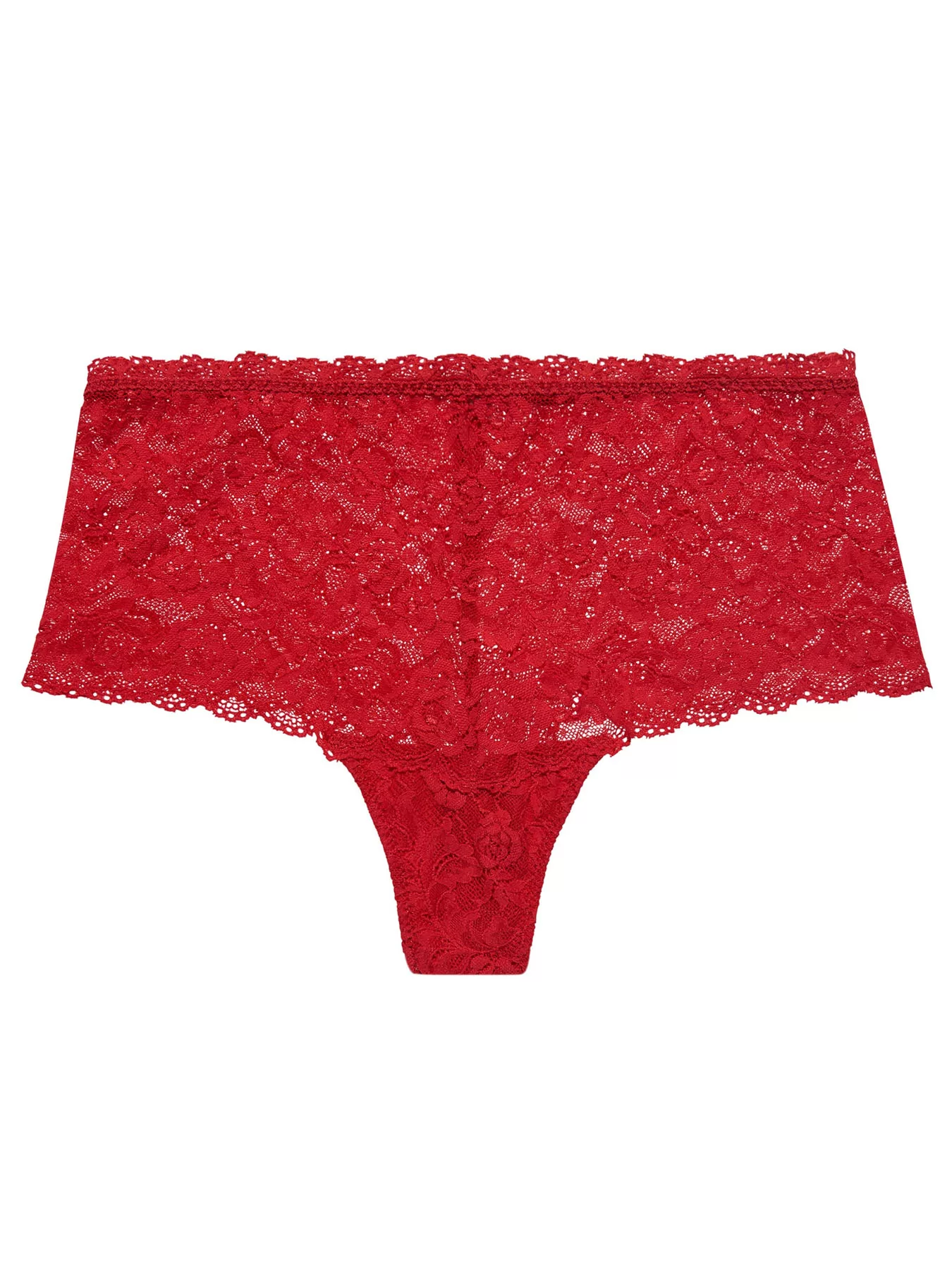 Czerwony Figi saint tropez Aubade Rosessence HK70 - zdjęcie 4