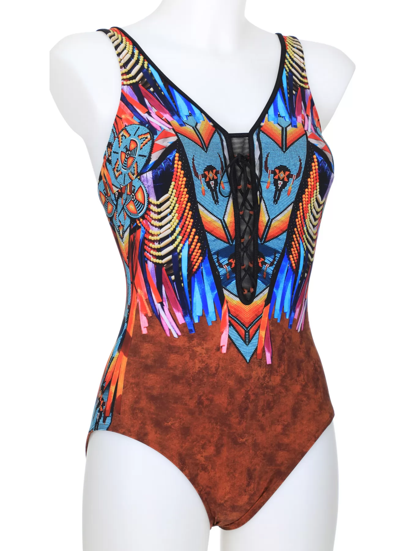 Wielobarwny Kostium kąpielowy Sunflair 72025 - zdjęcie 2